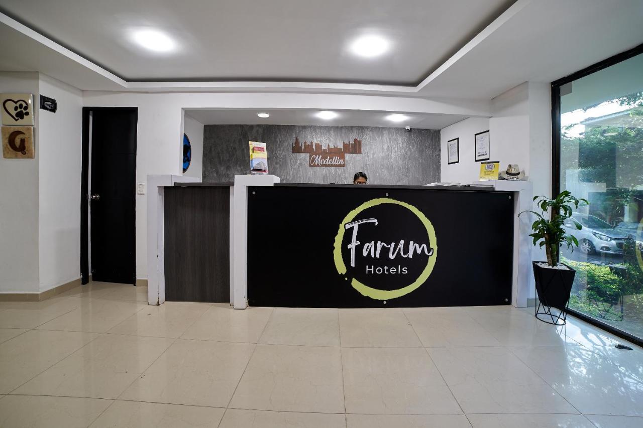 Farum Hotel Medellín Exteriör bild